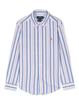 Ralph Lauren рубашка в полоску, синий