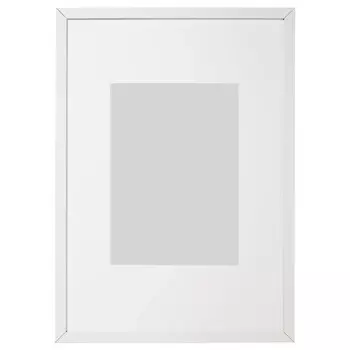 Рамка, белая, 21х30 см, LOMVIKEN IKEA