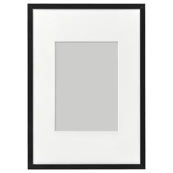 Рамка, черная, 21х30 см, LOMVIKEN IKEA