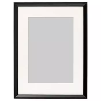 Рамка, черная, 30х40 см, KNOPPNG IKEA