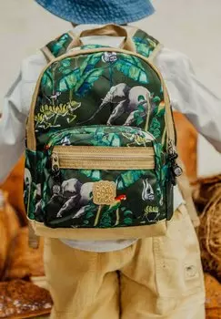 Ранец HAPPY JUNGLE Pick & Pack, зеленый