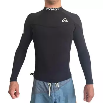 Рашгард с длинным рукавом Kynay Surfing Ultra Stretch, черный