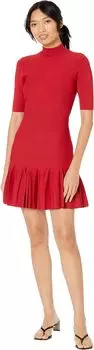 Расклешенное платье Candy Ted Baker, красный