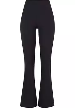 Расклешенные брюки Urban Classics, черный