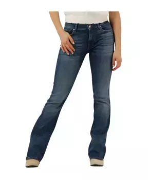 Расклешенные джинсы Bootcut 7 For All Mankind, синий