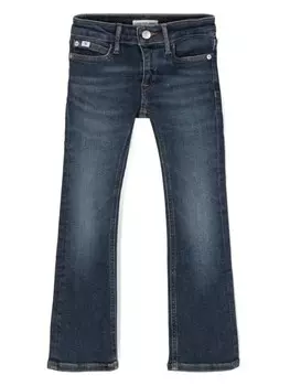 Расклешенные джинсы Calvin Klein Kids, синий