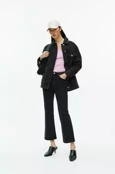 Расклешенные джинсы FERN CROPPED стрейч ARKET