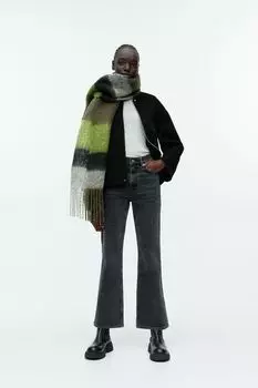 Расклешенные джинсы FERN CROPPED стрейч ARKET