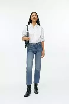 Расклешенные джинсы FERN CROPPED стрейч ARKET