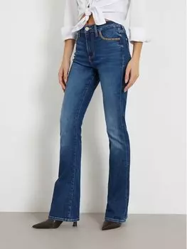 Расклешенные джинсы Guess, синий