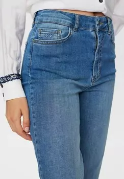 Расклешенные джинсы PARIS TREND CROP Nmph, синий