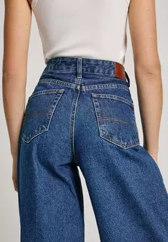 Расклешенные джинсы Pepe Jeans, синий деним