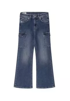 Расклешенные джинсы Pepe Jeans, синий деним