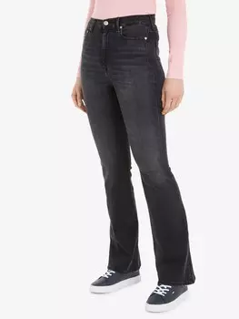Расклешенные джинсы Sylvia Tommy Jeans, черный