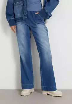 Расклешенные джинсы WIDE Guess, синий