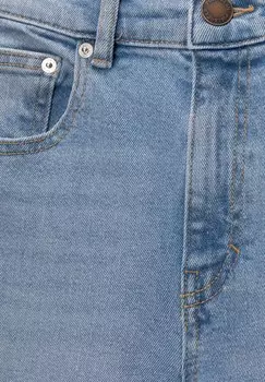 Расклешенные джинсы WIDE PULL&BEAR, синий