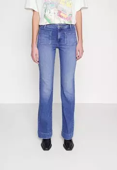 Расклешенные джинсы Wrangler, синий
