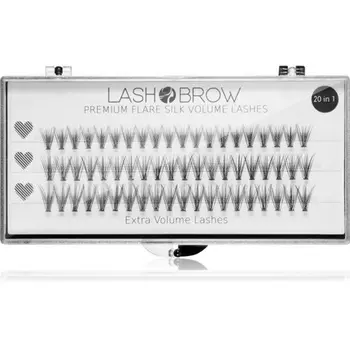 Расклешенные шелковые ресницы Lash Brow Premium