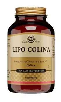 Растительные капсулы Lipo Choline 100Cps Solgar