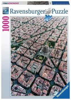 Ravensburger, пазл, Баркона с высоты птичьего полета, 1000 шт.