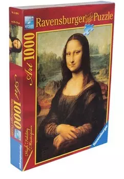 Ravensburger, пазл, Леонардо Да Винчи Мона Лиза, 1000 шт.