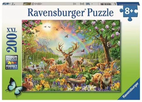 Ravensburger, пазл, Лесные животные, 200 шт.