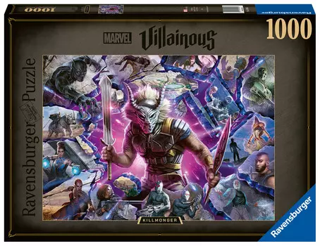 Ravensburger, пазл, Marvel Villainous, Kilmonger, 1000 шт.