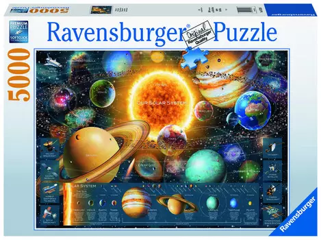 Ravensburger, пазл, Планетная система, 5000 шт.