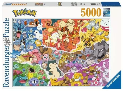 Ravensburger, пазл, Покемоны, 5000 шт.
