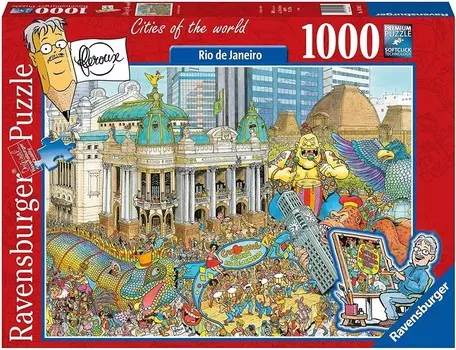 Ravensburger, пазл, Рио-де-Жанейро, 1000 шт.