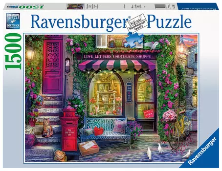 Ravensburger, пазл, Шоколадная лавка, 1500 шт.