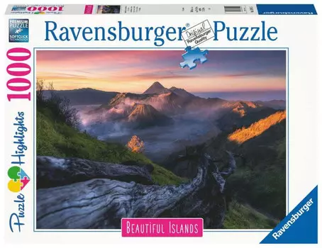 Ravensburger, пазл, Вулкан Бромо, 1000 шт.