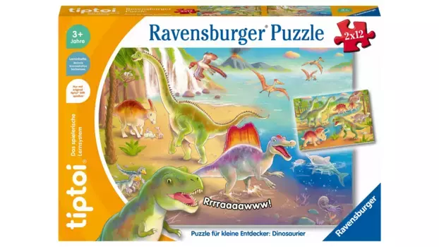 Ravensburger Tiptoi Головоломка для маленьких исследователей: динозавры