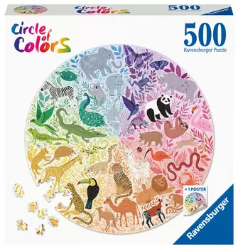 Равенсбургер, пазл, Цветовая палитра, Десерты, 500 шт. Ravensburger