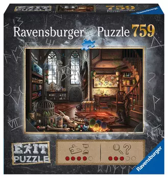 Равенсбургер, пазл, Выход, Лаборатория Волшебника, 759 шт. Ravensburger