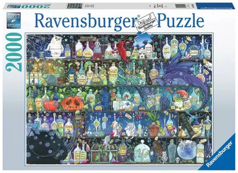 Равенсбургер, пазл, Яды и зелья, 2000 шт. Ravensburger