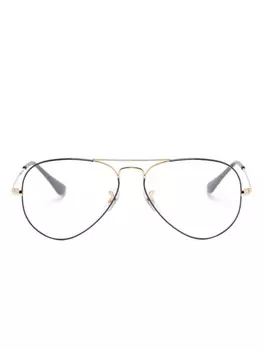 Ray-Ban очки Aviator Optics, черный