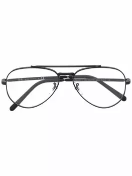 Ray-Ban очки-авиаторы, черный