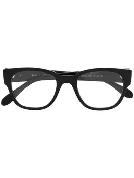 Ray-Ban очки с логотипом, черный