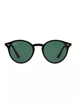 Ray-Ban round frame sunglasses, черный