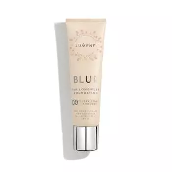 Разглаживающая тональная основа для лица 00 Ultra Light, SPF 15, 30 мл Lumene, Blur