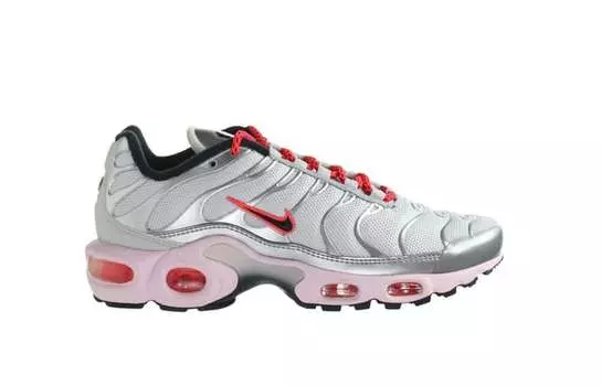 Разноцветные женские кроссовки Air max plus Nike, серебряный