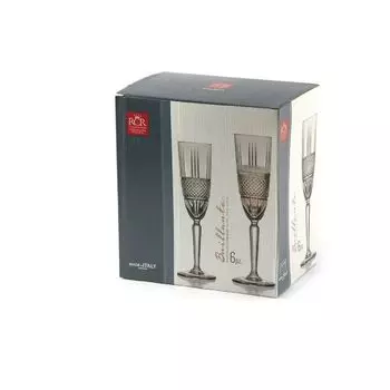 RCR 26968020006 Набор бокалов для шампанского Brilliant, 6 предметов, 185 мл