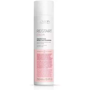Re-Start Защитный мицеллярный шампунь для цвета 250 мл, Revlon