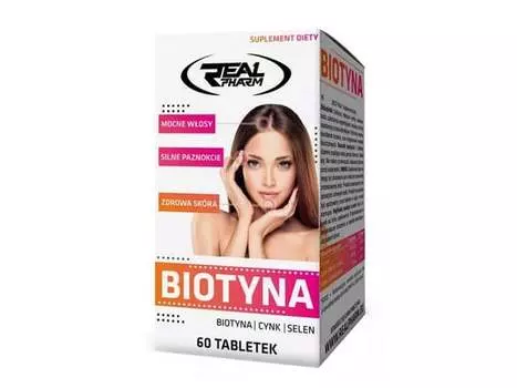Real Pharm, Биотин, 60 таб.