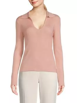 Ребристая футболка Calvin Klein, цвет Blush