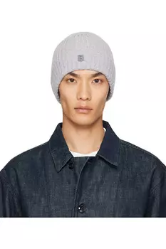 Ребристый бини Givenchy, серый