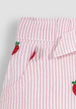 REGULAR FIT Embroidered Pretty JoJo Maman Bb, Шорты розовый