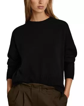 REISS Марта Свитер, черный