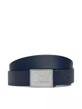 Ремень 245524 8A693 70636 EA7 Emporio Armani, серый/темно-синий